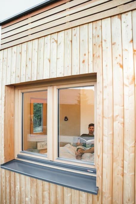 Oberschneiding Wohnwagon Paul - Autarkie Erleben! - Tiny House 빌라 외부 사진