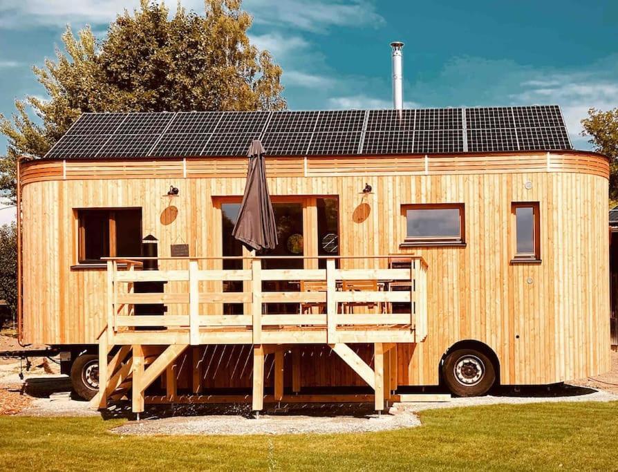 Oberschneiding Wohnwagon Paul - Autarkie Erleben! - Tiny House 빌라 외부 사진