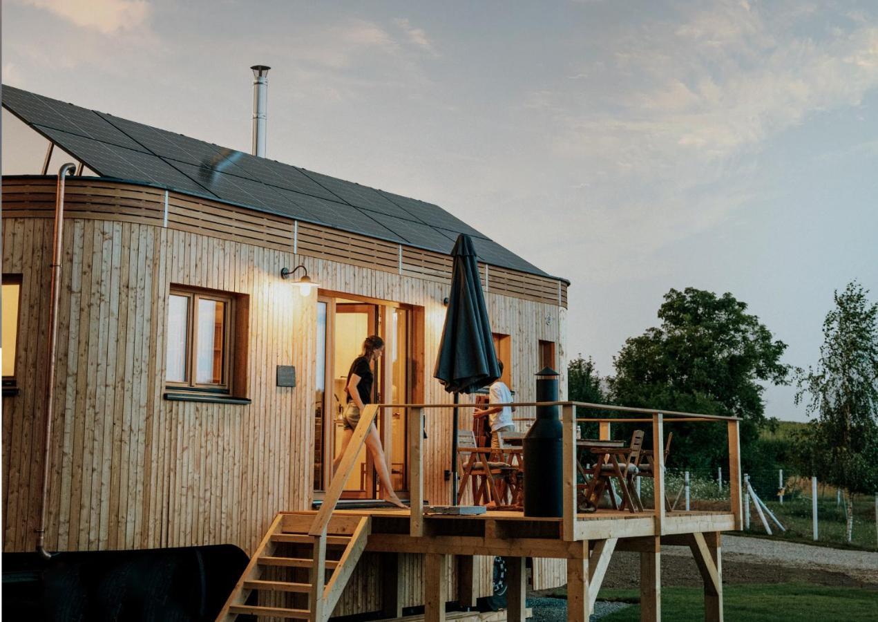 Oberschneiding Wohnwagon Paul - Autarkie Erleben! - Tiny House 빌라 외부 사진